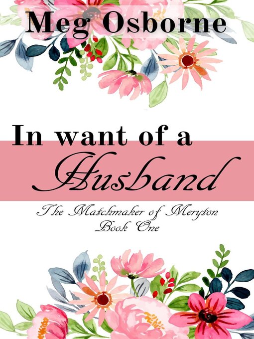 Title details for In Want of a Husband by Meg Osborne - Available